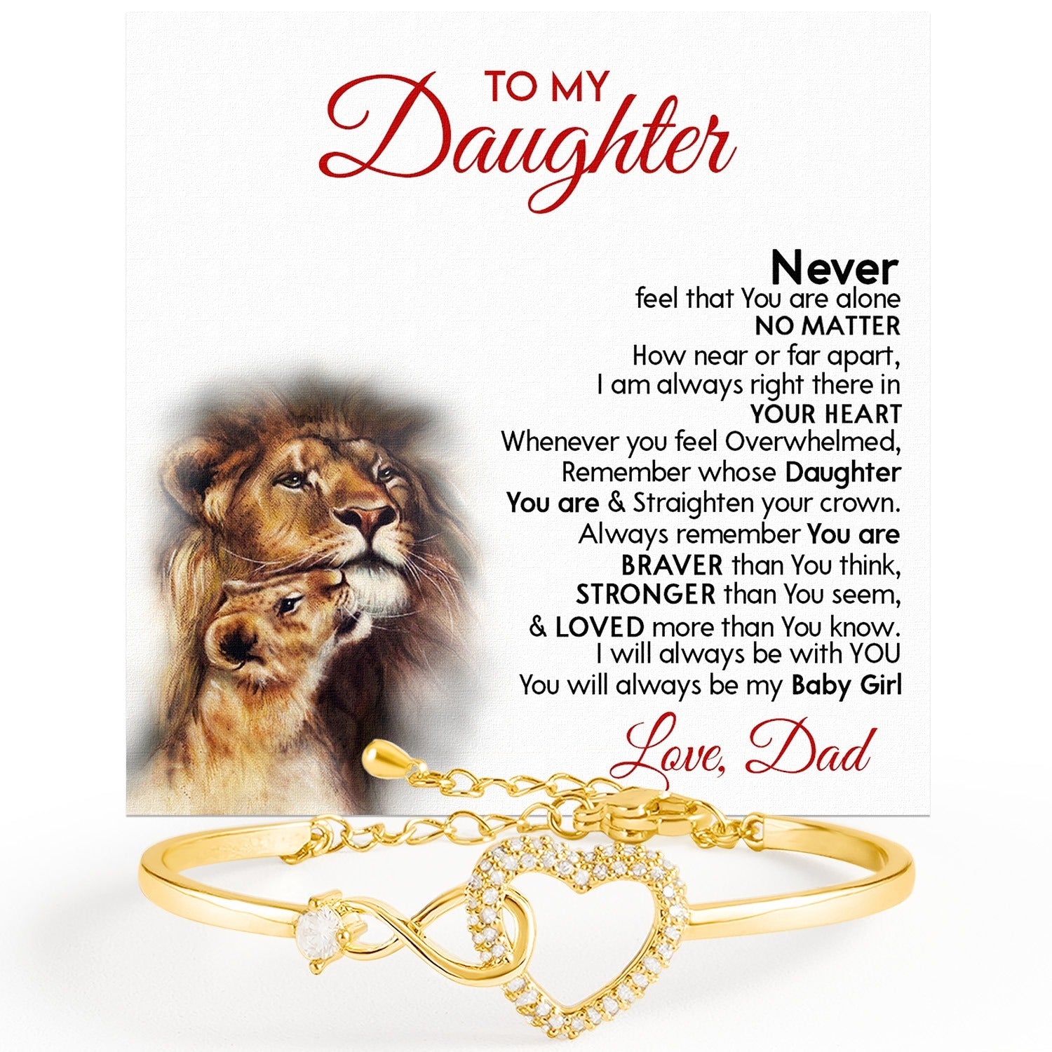 Daughter Bracelet from Dad: A Beautiful Reminder of Your Love