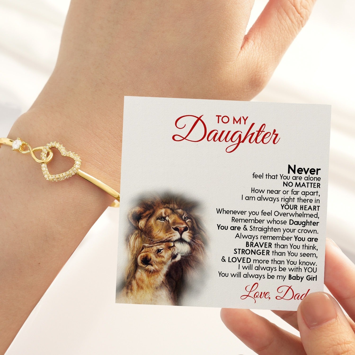 Daughter Bracelet from Dad: A Beautiful Reminder of Your Love