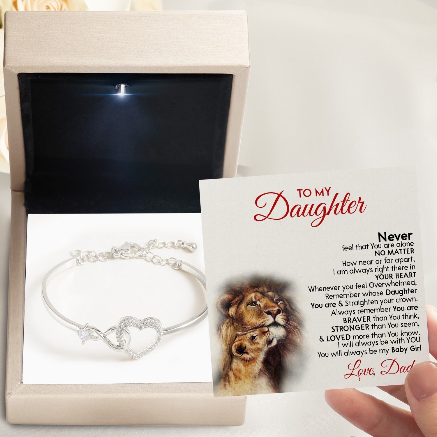 Daughter Bracelet from Dad: A Beautiful Reminder of Your Love