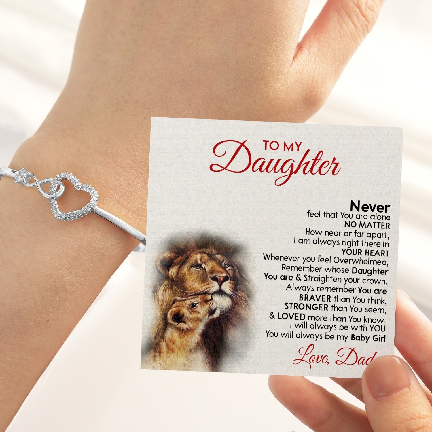 Daughter Bracelet from Dad: A Beautiful Reminder of Your Love