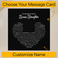 Bonus Daughter Necklace: A Symbol of Everlasting Love and Belonging