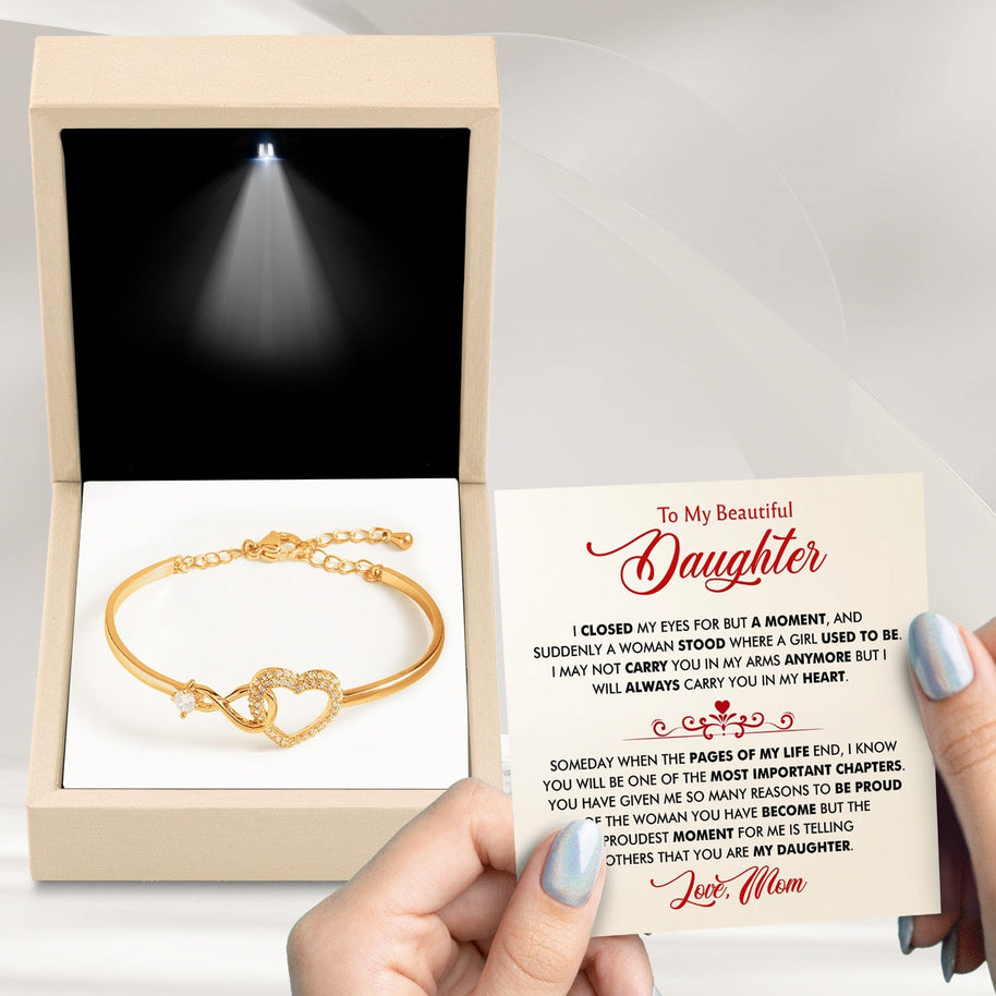 Test Bracelet From Mom With Message Card - Pages Of My Life
