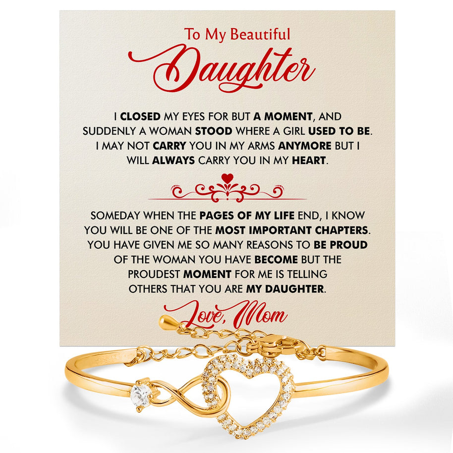 Test Bracelet From Mom With Message Card - Pages Of My Life