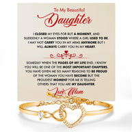 Test Bracelet From Mom With Message Card - Pages Of My Life