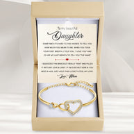 To My Daughter Bracelet From Mom With Message Card - Always In Mine