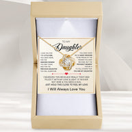 To My Daughter Necklace With Heartfelt Message - Unique Jewelry For Daughter - My Sunshine