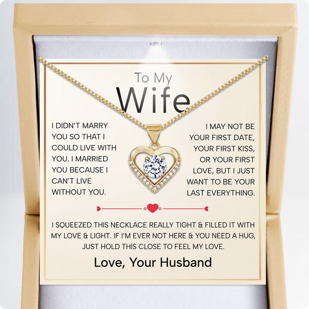 To My Granddaughter Heart Necklace With Heartfelt Message - Unique Jewelry For Granddaughter - Always Be Brave