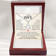 Sparkling Pearl Pendant Necklace for Wife – A Gift of Timeless Love - Falling In Love