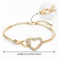 To My Daughter Bracelet From Dad With Message Card - Straighten Your Crown