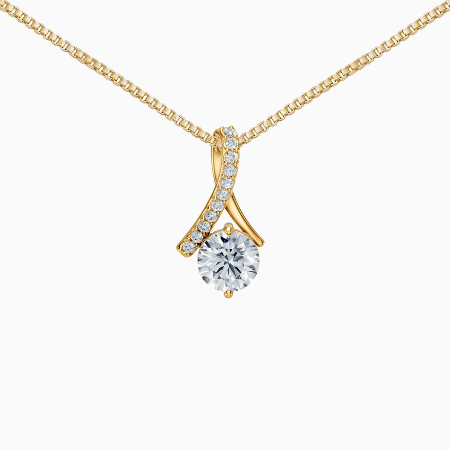 Wife Necklace With Heartfelt Message - Unique Jewelry For Wife - Falling In Love