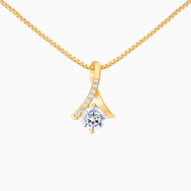 Wife Necklace With Heartfelt Message - Unique Jewelry For Wife - Always And Forever
