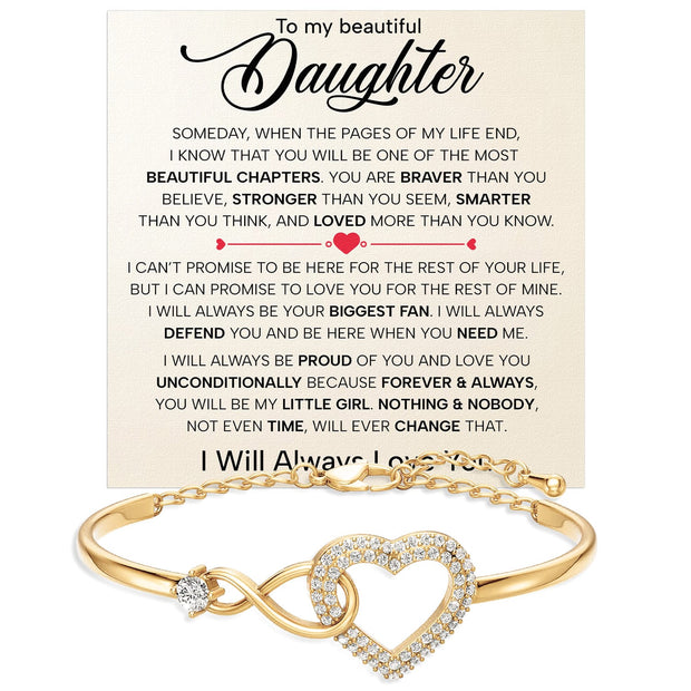 To My Daughter Bracelet - Always In Mine