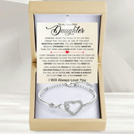 To My Daughter Bracelet - Always In Mine