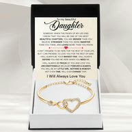 To My Daughter Bracelet - Always In Mine