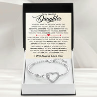 To My Daughter Bracelet - Always In Mine