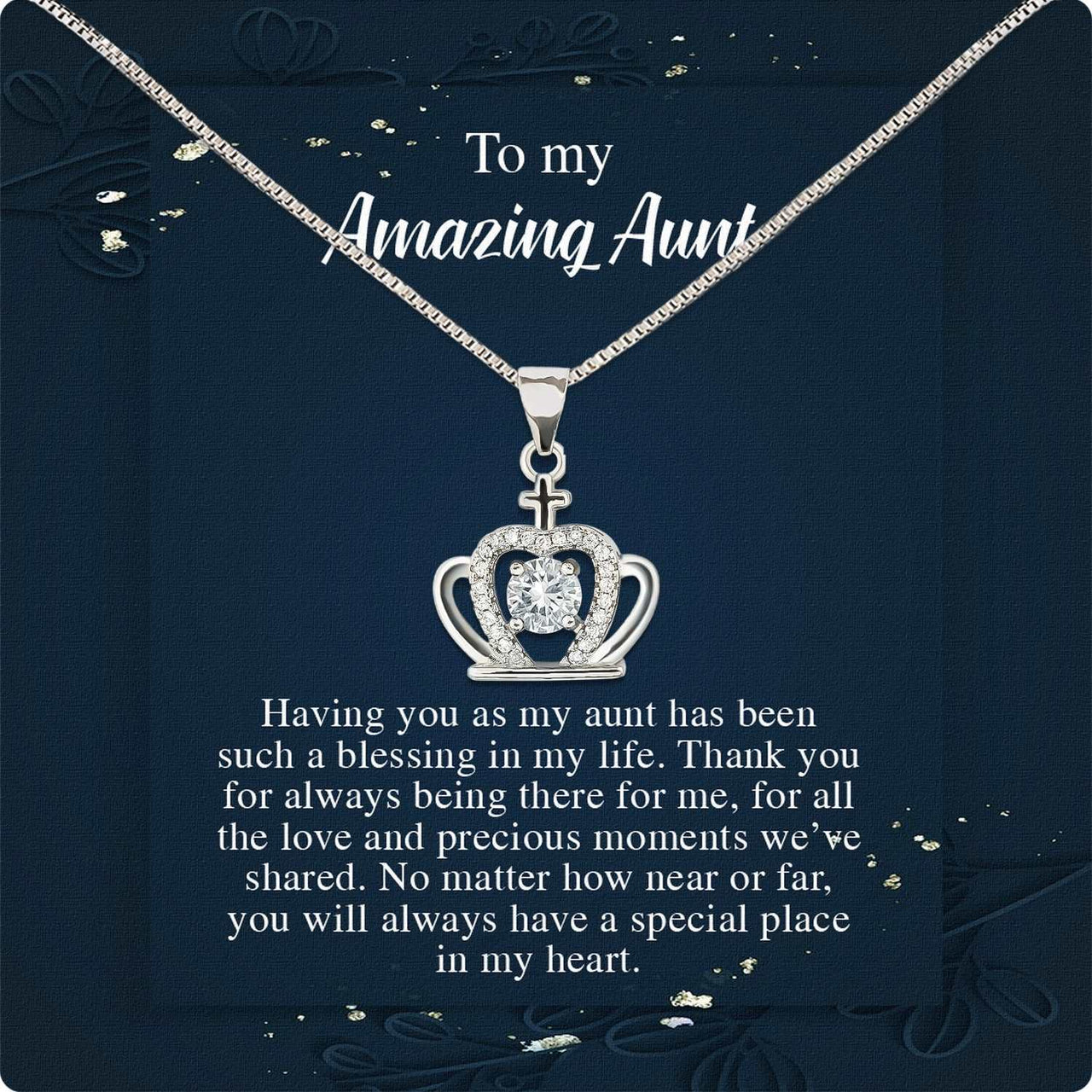 Aunt Necklace: Turn Unspoken Appreciation into Timeless Beauty