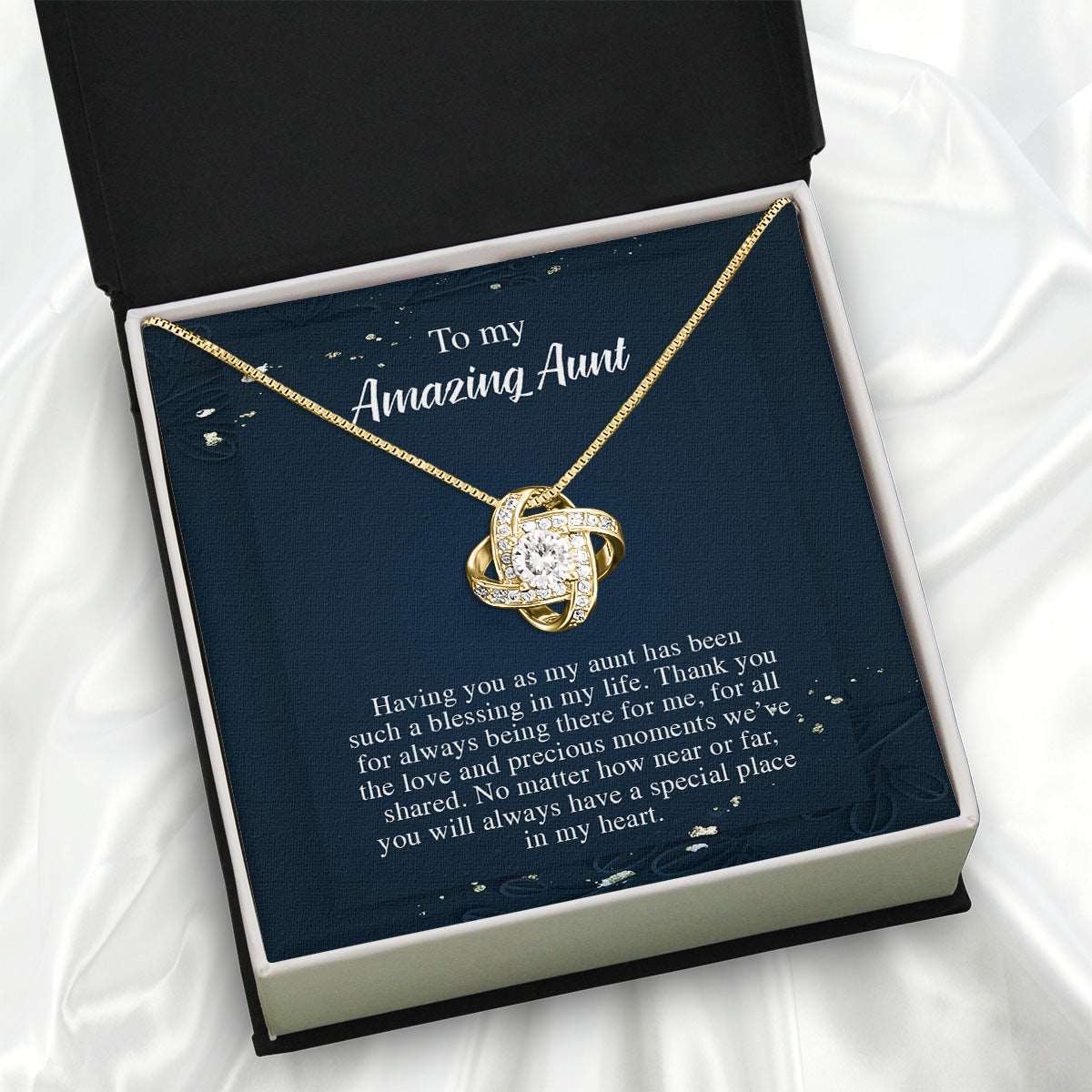 Aunt Necklace: Turn Unspoken Appreciation into Timeless Beauty