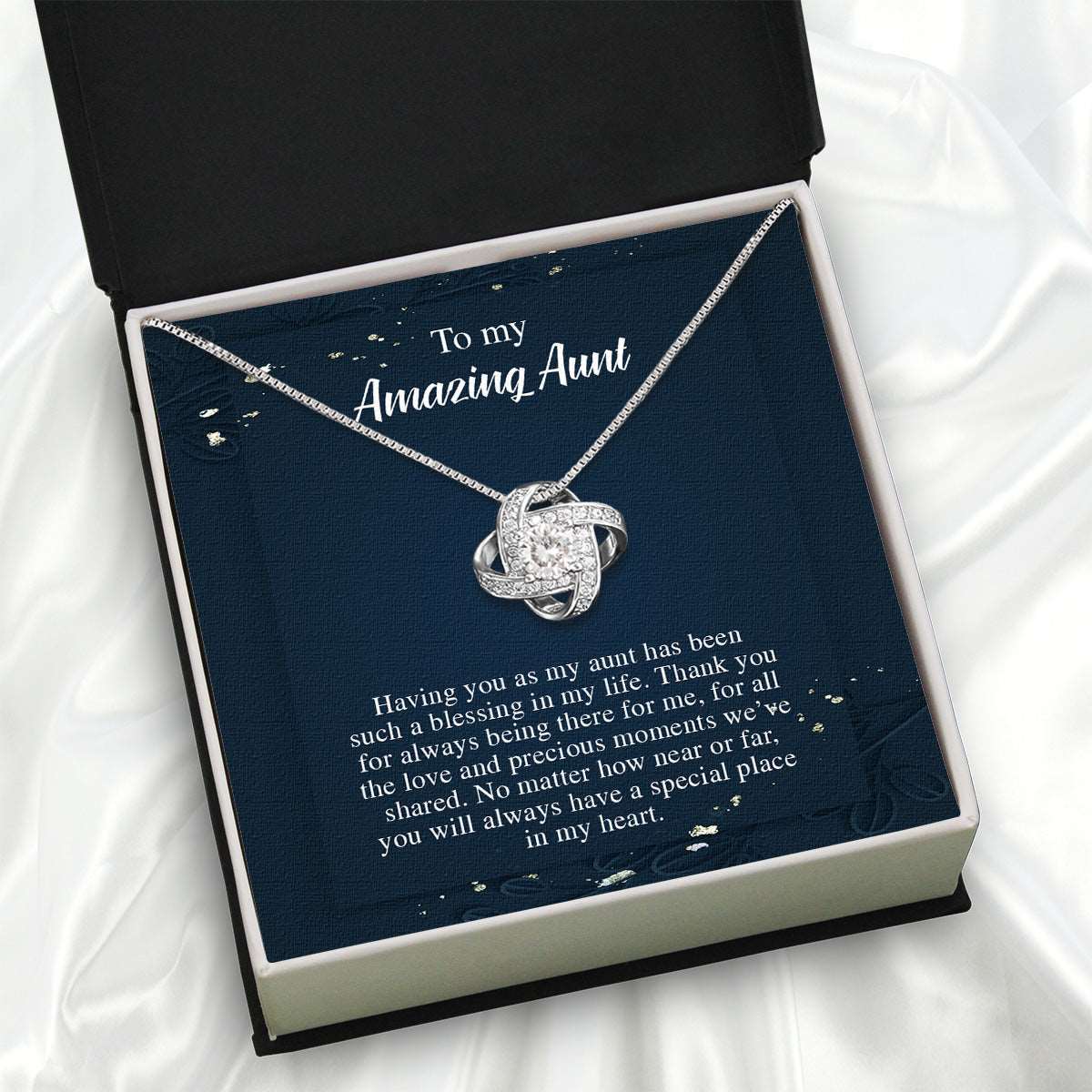 Aunt Necklace: Turn Unspoken Appreciation into Timeless Beauty