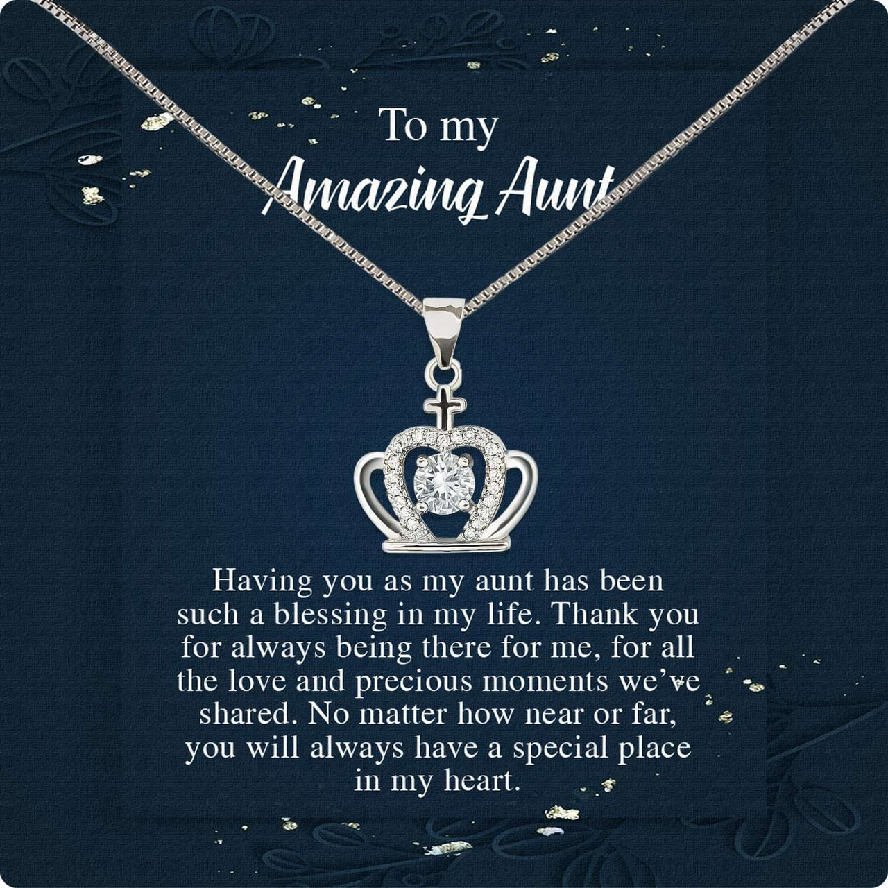 Aunt Necklace: Turn Unspoken Appreciation into Timeless Beauty