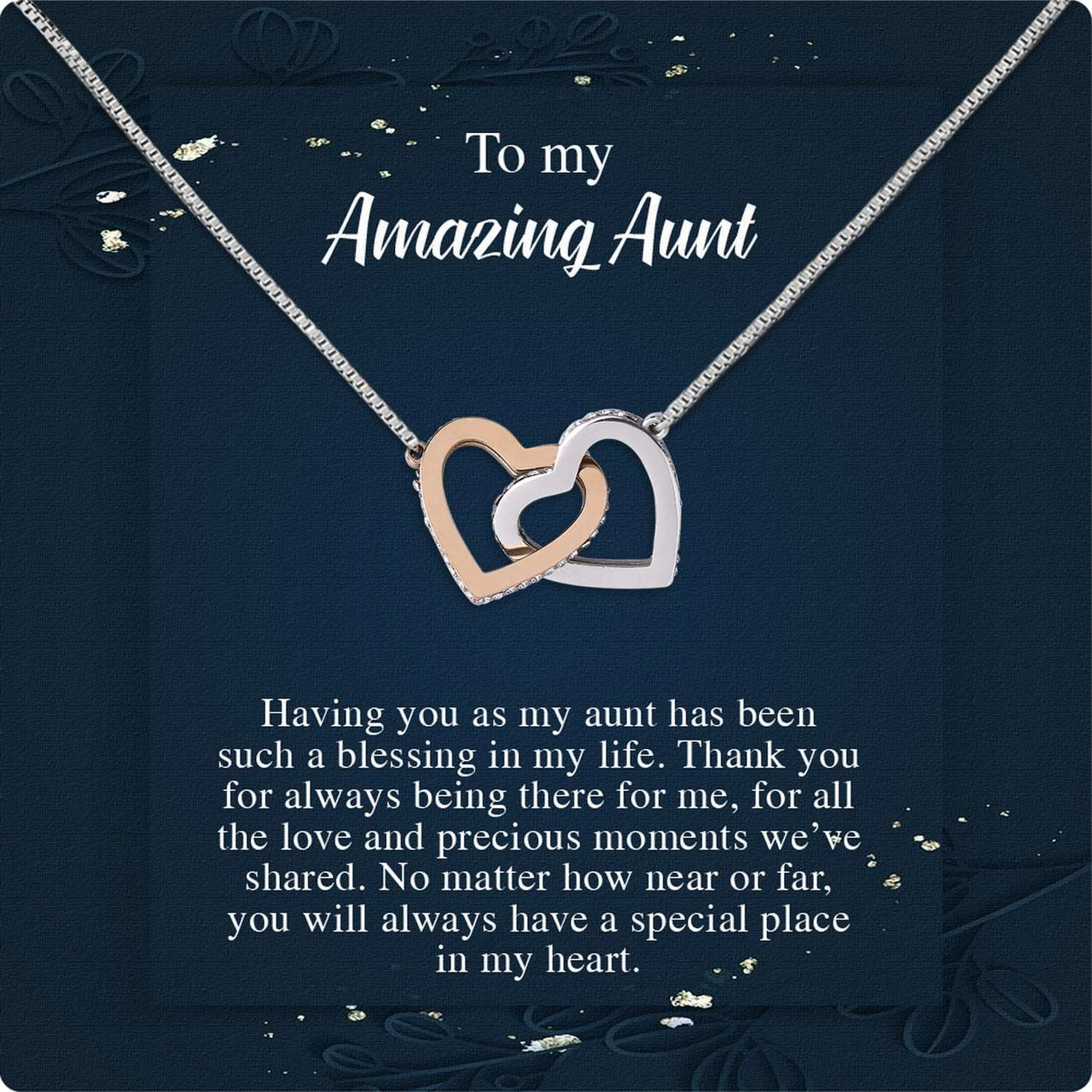 Aunt Necklace: Turn Unspoken Appreciation into Timeless Beauty