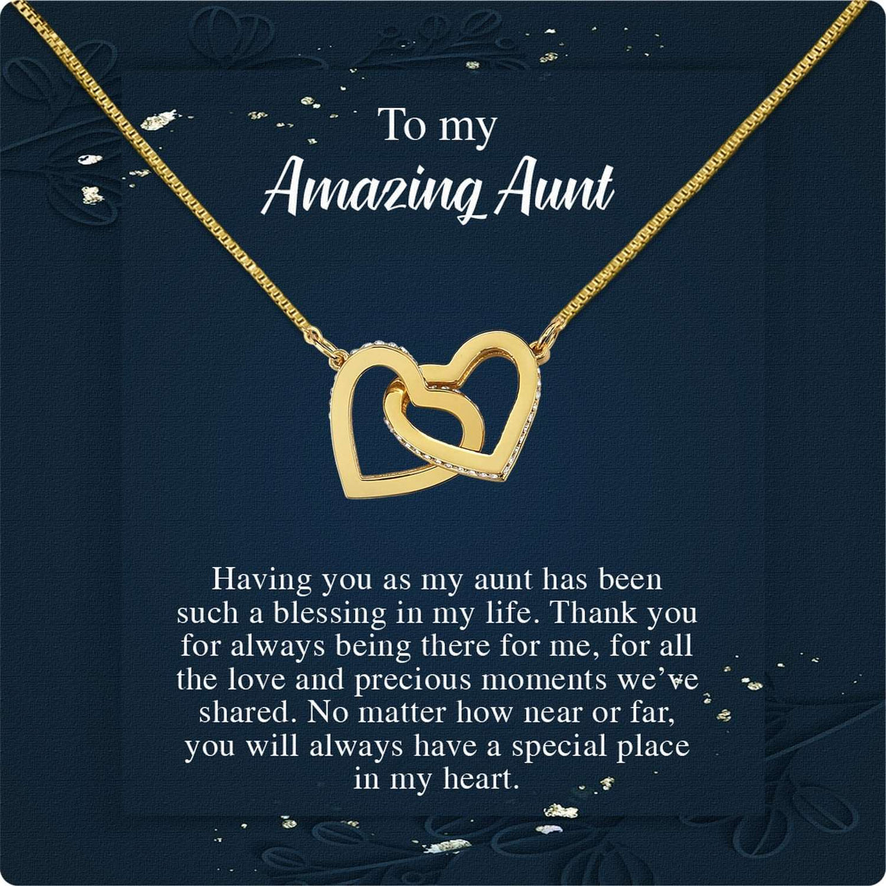 Aunt Necklace: Turn Unspoken Appreciation into Timeless Beauty