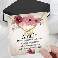 Thumbnail for Aunt Necklace: Gift of Love and Appreciation from Niece or Nephew - Larvincy