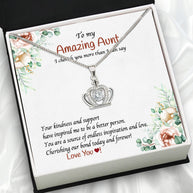 Aunt Necklace: Turn Unspoken Appreciation into Timeless Beauty