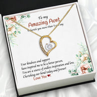 Aunt Necklace: Turn Unspoken Appreciation into Timeless Beauty