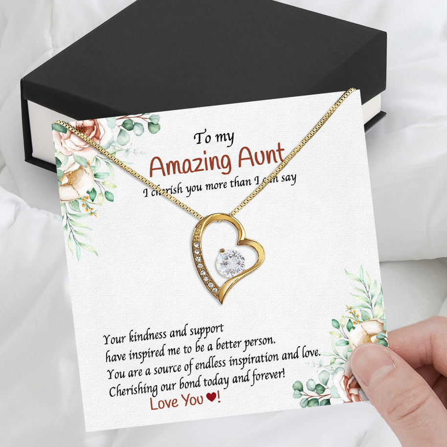 Aunt Necklace: Turn Unspoken Appreciation into Timeless Beauty