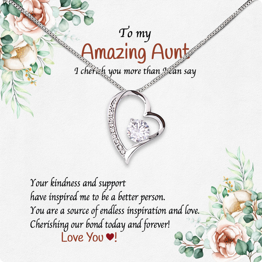 Aunt Necklace: Turn Unspoken Appreciation into Timeless Beauty