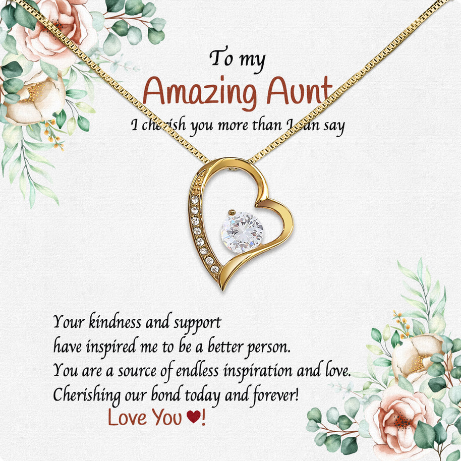 Aunt Necklace: Turn Unspoken Appreciation into Timeless Beauty