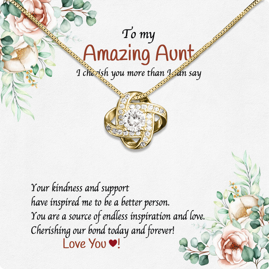 Aunt Necklace: Turn Unspoken Appreciation into Timeless Beauty
