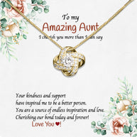 Aunt Necklace: Turn Unspoken Appreciation into Timeless Beauty