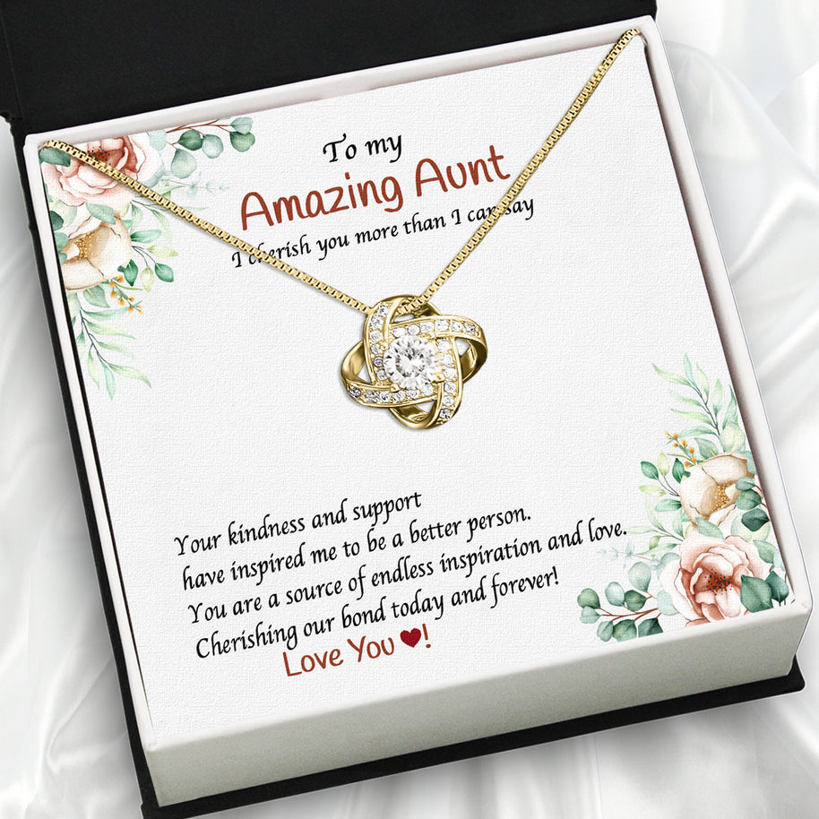 Aunt Necklace: Turn Unspoken Appreciation into Timeless Beauty