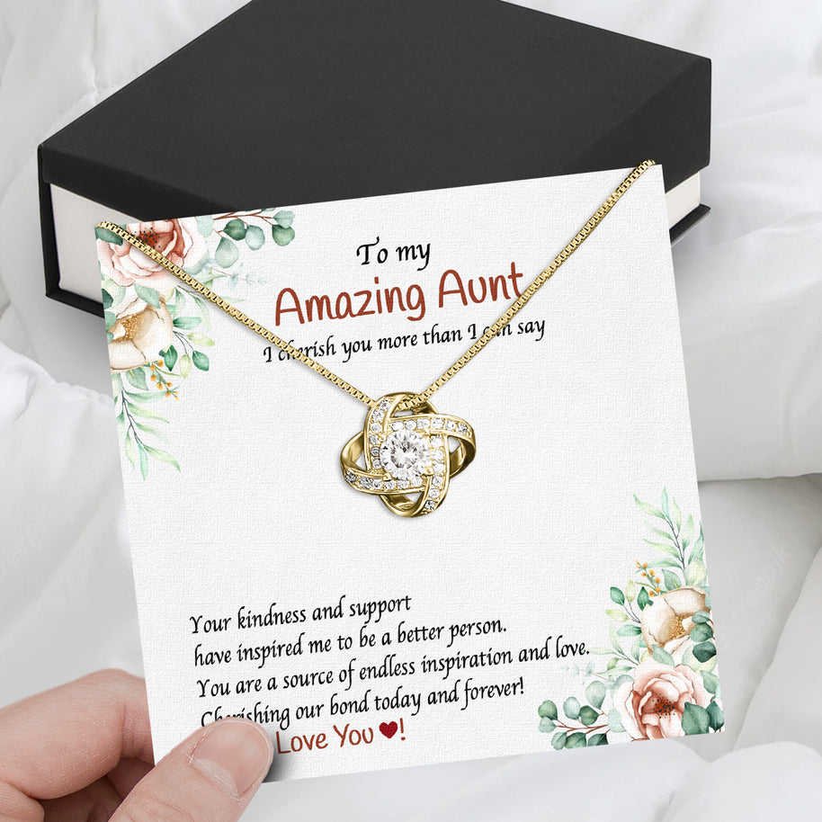 Aunt Necklace: Turn Unspoken Appreciation into Timeless Beauty