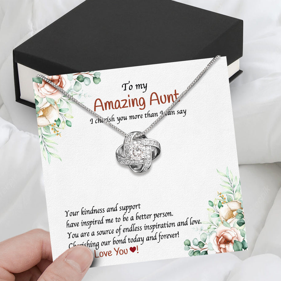 Aunt Necklace: Turn Unspoken Appreciation into Timeless Beauty