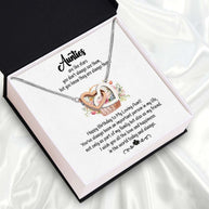 Aunt Necklace: Gift of Love and Appreciation from Niece or Nephew - Larvincy
