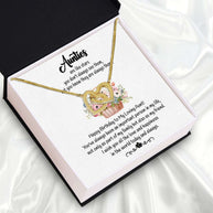 Aunt Necklace: Gift of Love and Appreciation from Niece or Nephew - Larvincy