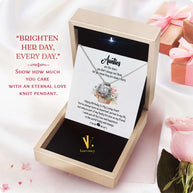 Aunt Necklace: Gift of Love and Appreciation from Niece or Nephew - Larvincy