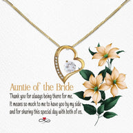 Aunt Necklace: Gift of Love and Appreciation from Niece or Nephew - Larvincy