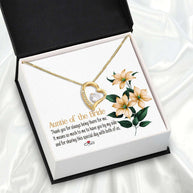 Aunt Necklace: Gift of Love and Appreciation from Niece or Nephew - Larvincy