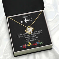 Thumbnail for Aunt Necklace: Gift of Love and Appreciation from Niece or Nephew - Larvincy