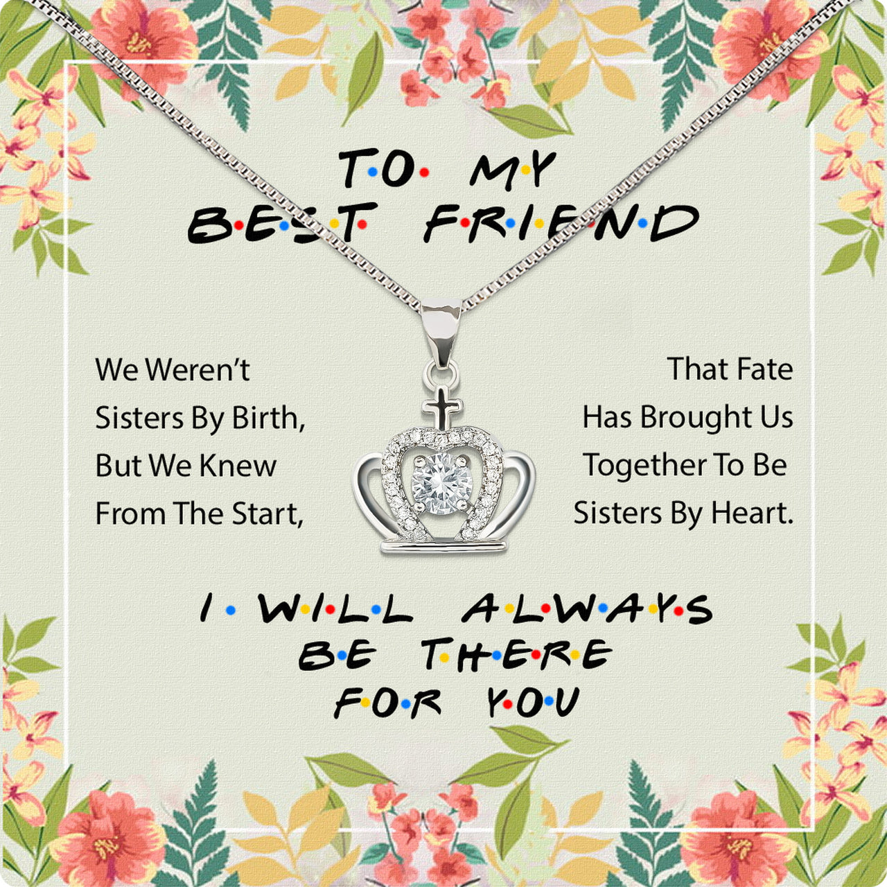 Best Friend Necklace - A Heartfelt Gift for Your Forever Friend - Larvincy