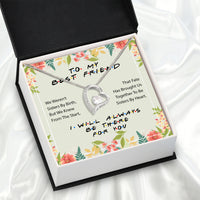 Thumbnail for Best Friend Necklace - A Heartfelt Gift for Your Forever Friend - Larvincy