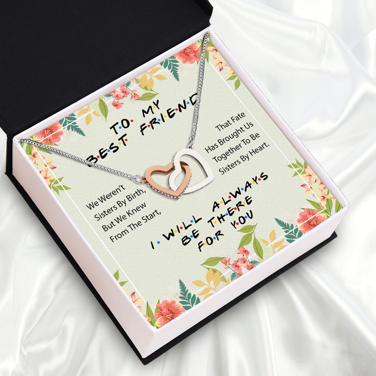 Best Friend Necklace - A Heartfelt Gift for Your Forever Friend - Larvincy