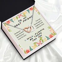 Thumbnail for Best Friend Necklace - A Heartfelt Gift for Your Forever Friend - Larvincy