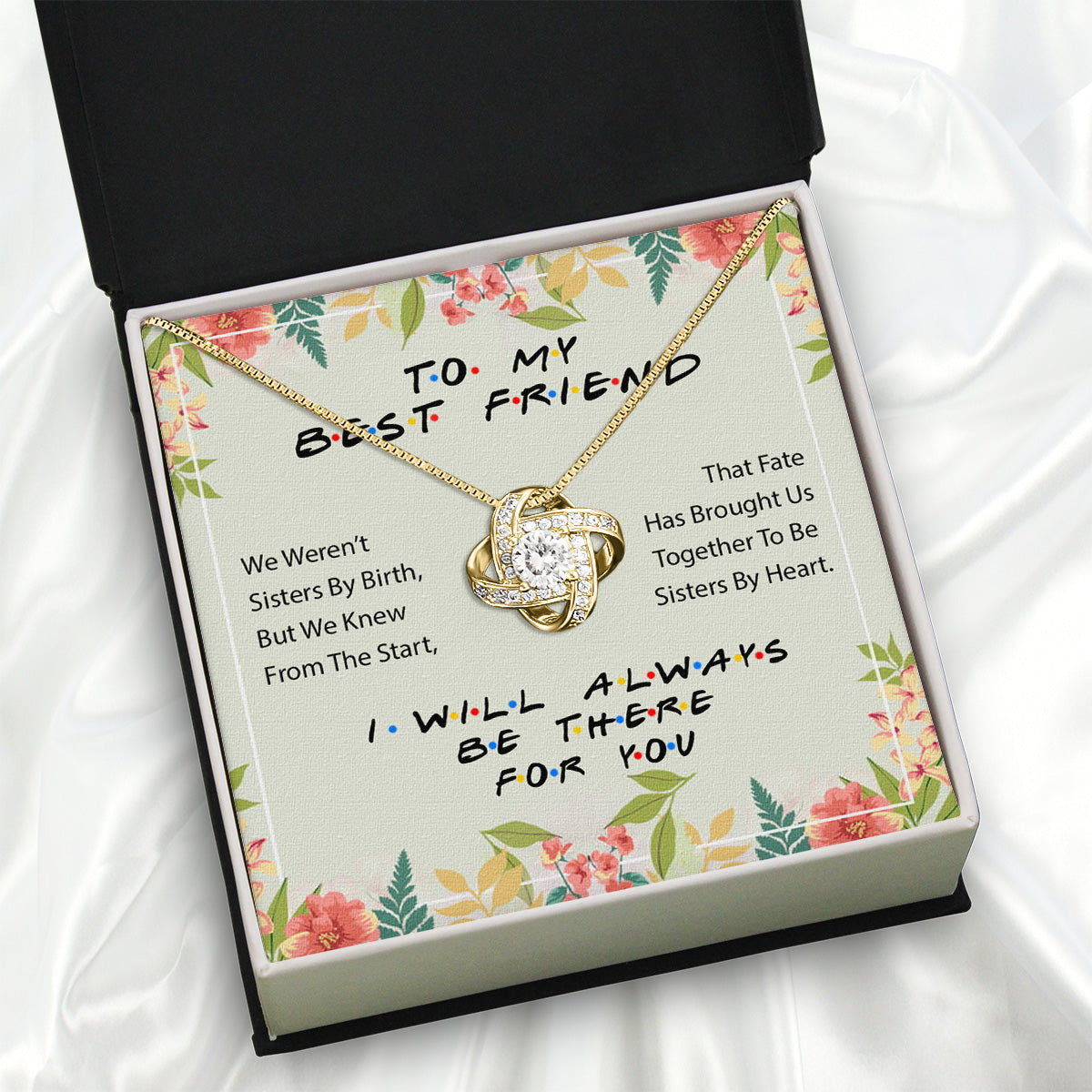 Best Friend Necklace - A Heartfelt Gift for Your Forever Friend - Larvincy