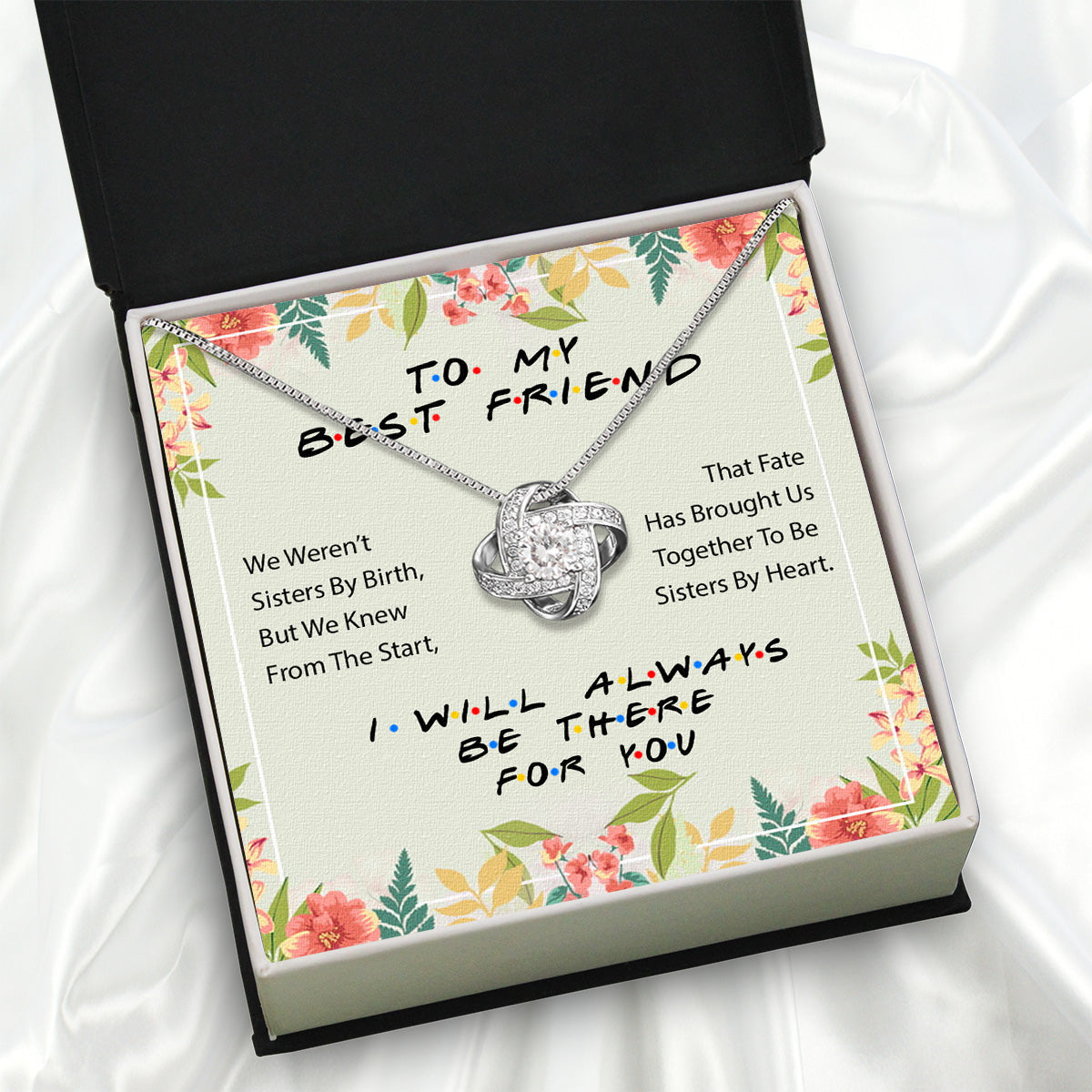 Best Friend Necklace - A Heartfelt Gift for Your Forever Friend - Larvincy