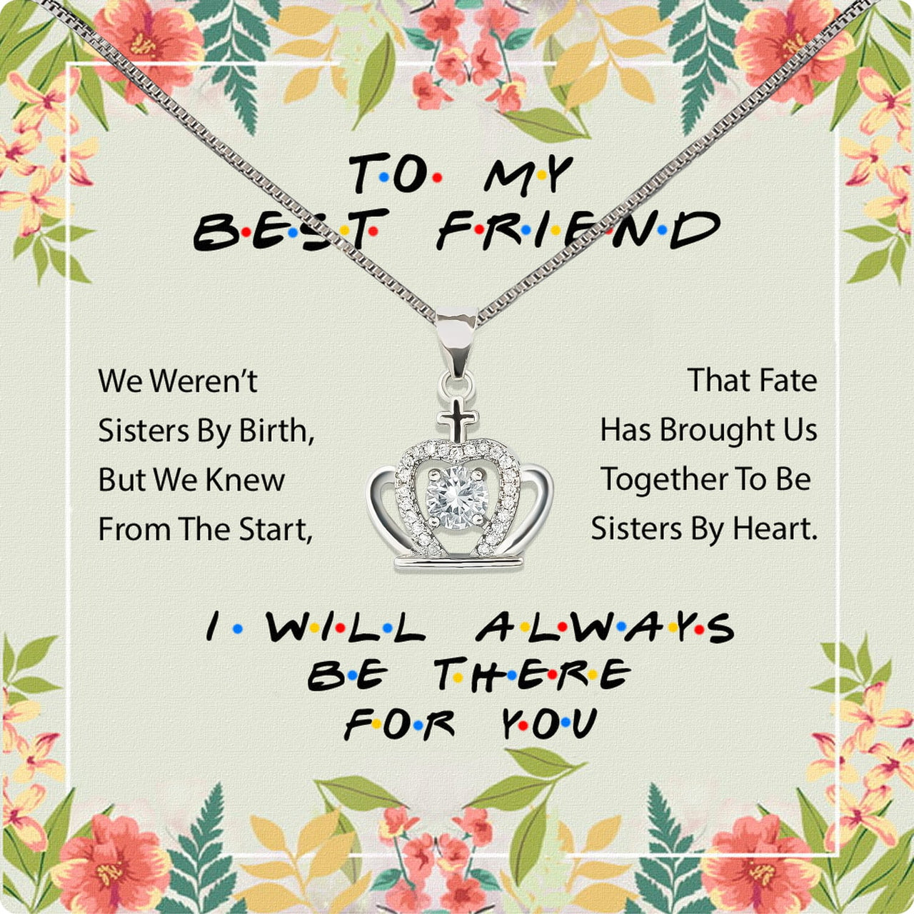 Best Friend Necklace - A Heartfelt Gift for Your Forever Friend - Larvincy