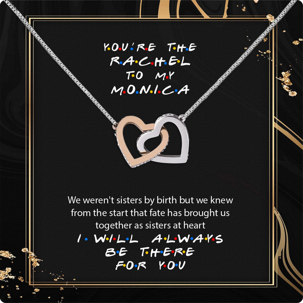 Best Friend Necklace - A Heartfelt Gift for Your Forever Friend - Larvincy